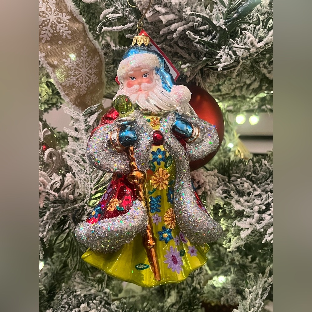HeARTfully Yours By Christopher Radko Delamere Returns Santa Brand New